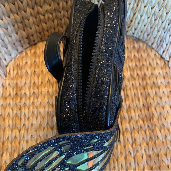 New Metemorphic 🦋Butterfly Black Glitter Backpack - Picture 5 of 9